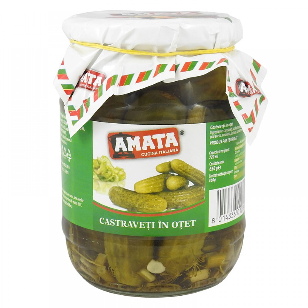 Castraveți  murați 720 g