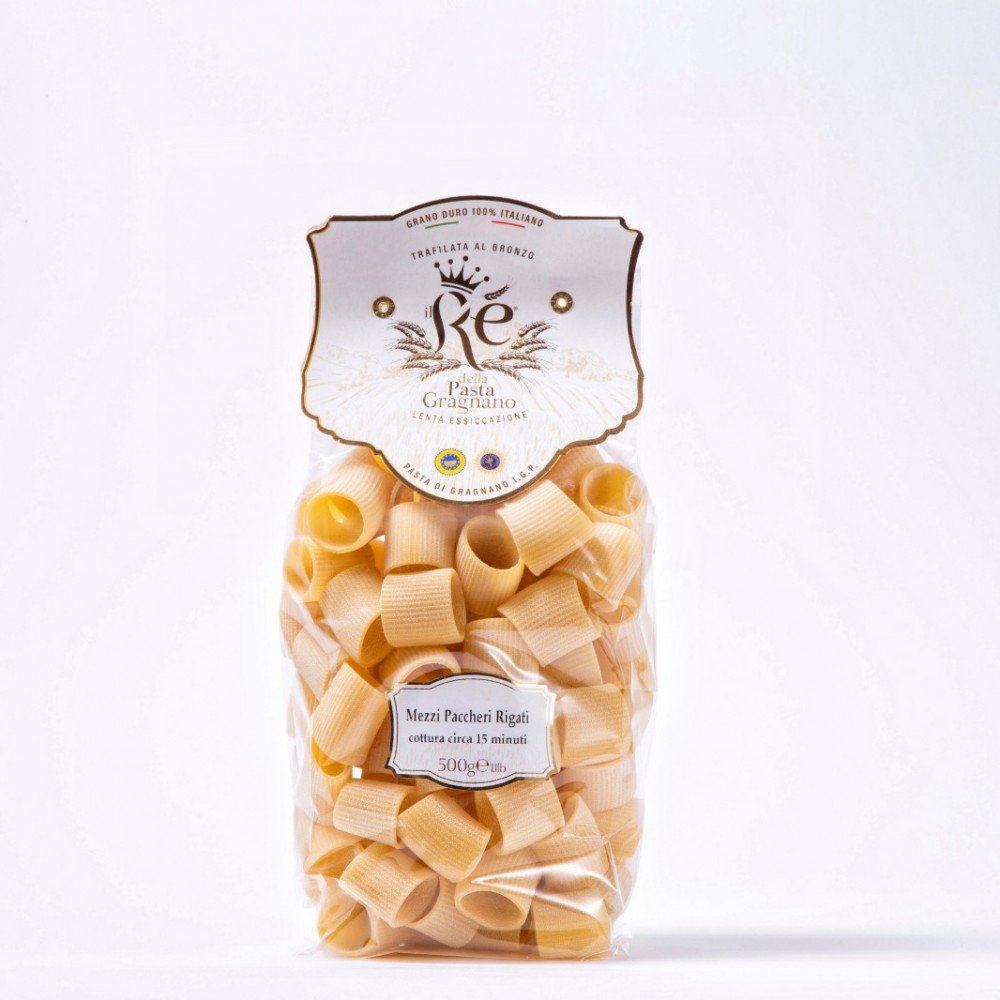 Mezzi Paccheri Rigati 500 g