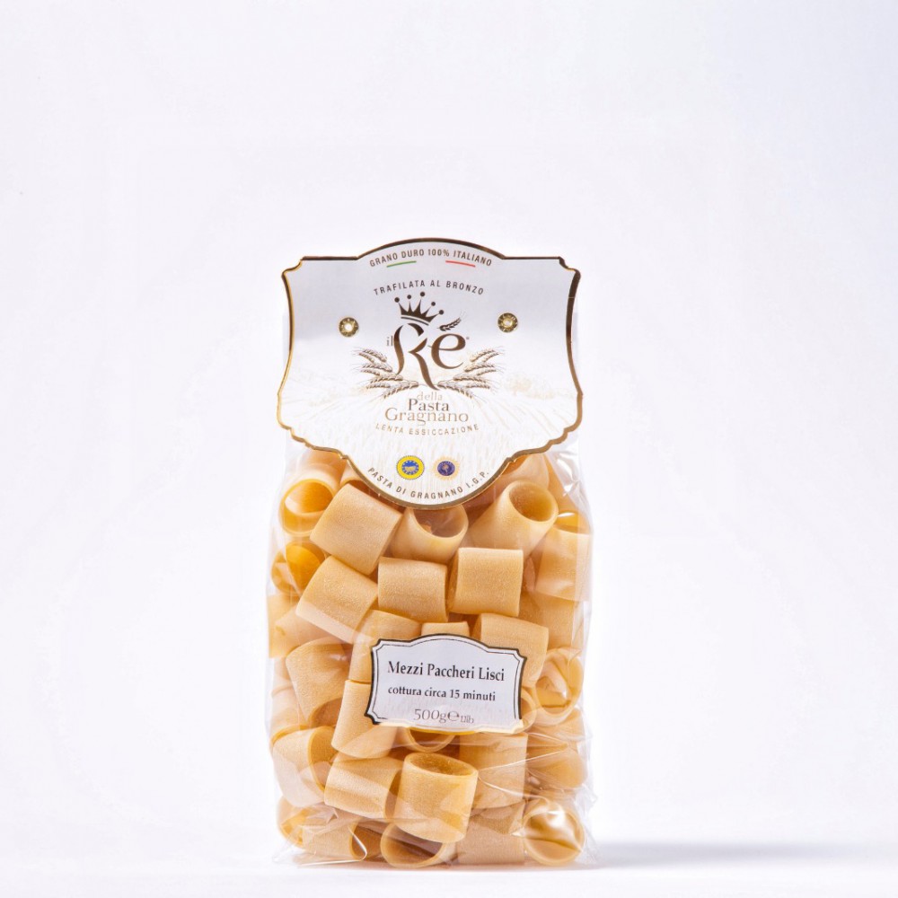 Mezzi Paccheri Lisci 500 g