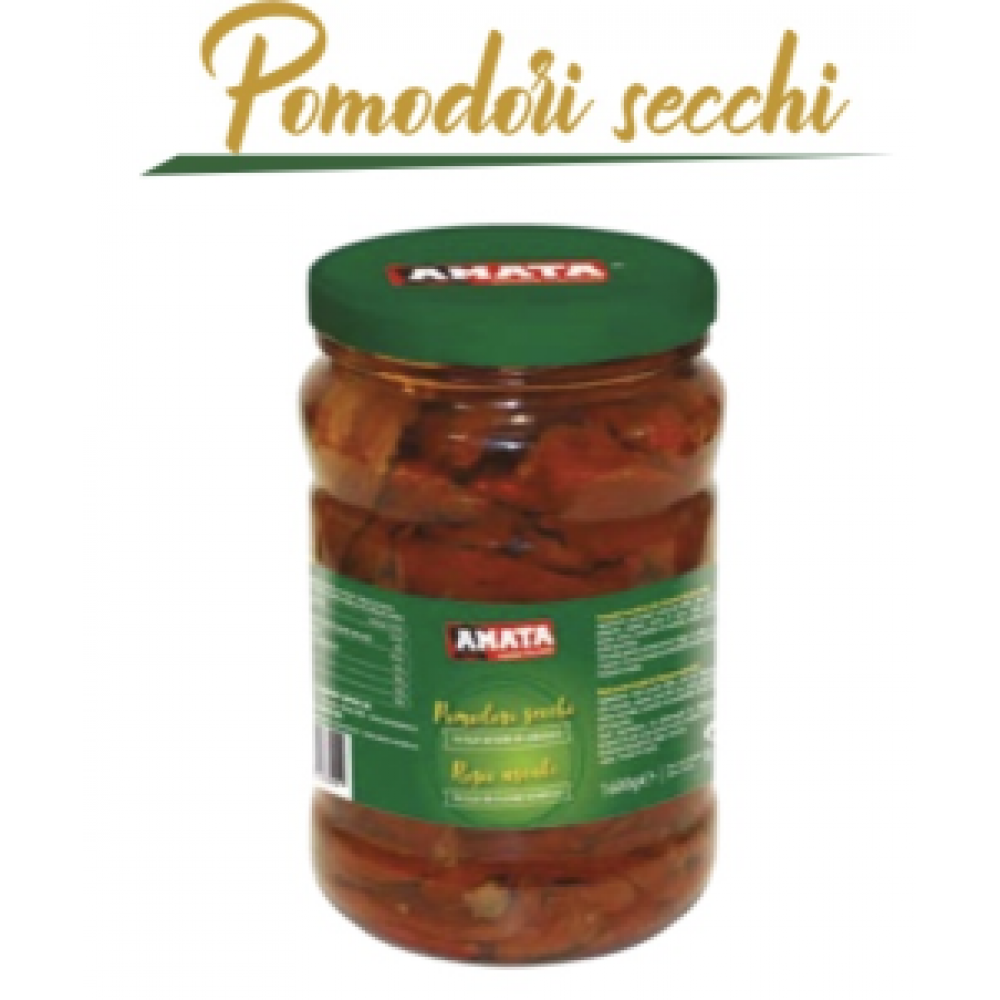 Roșii uscate în ulei  2850 g