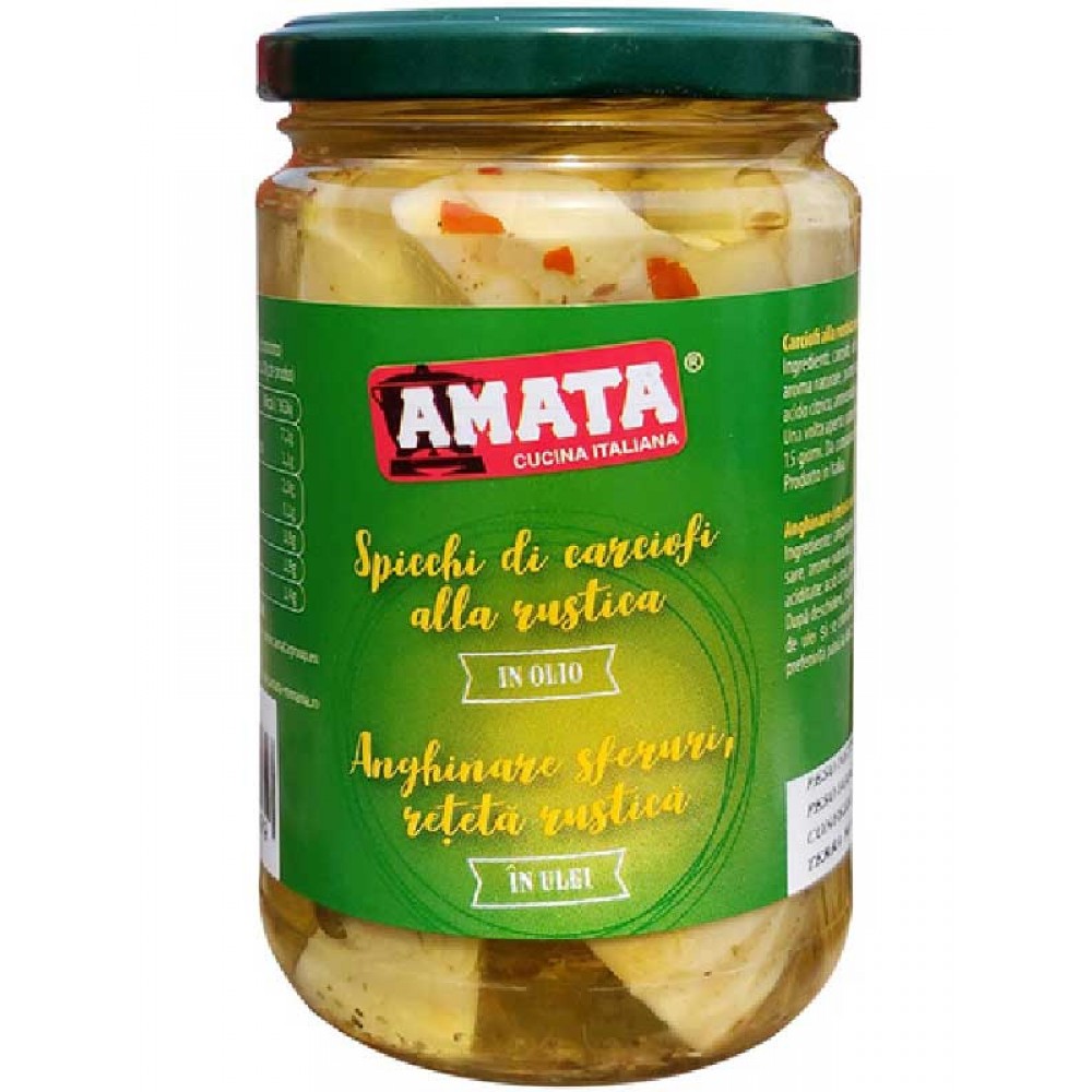 Anghinare în ulei - rețetă rustică