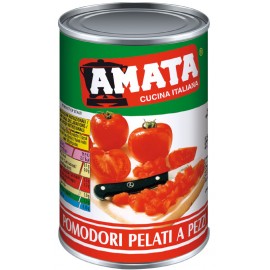 Roșii decojite cuburi 400 g